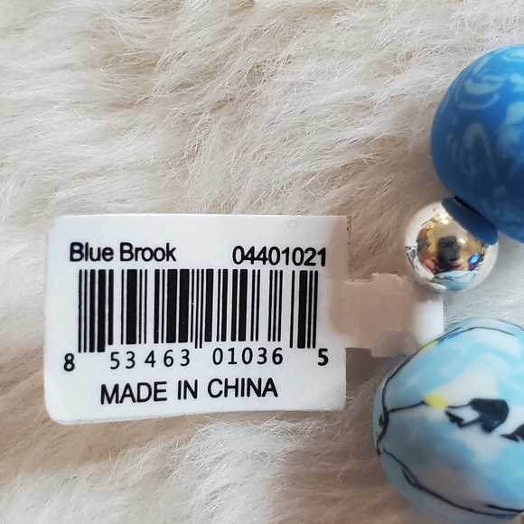 NWT Viva Beads Blue Brook Bracelet - Picture 4 of 9